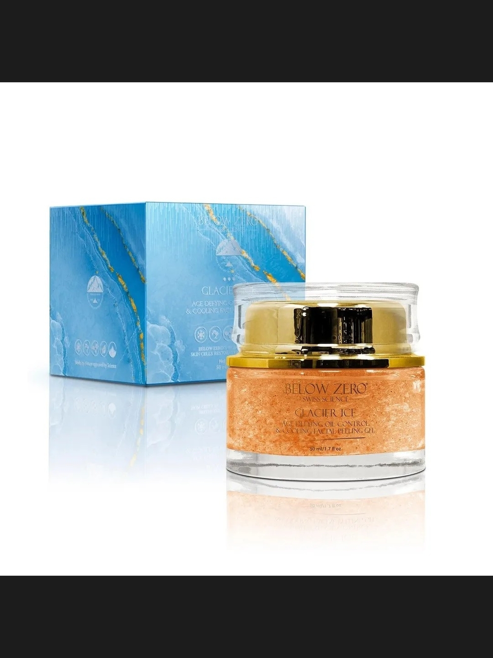 MSRP $400-Below Zero- Glacier Ice Age Defying Oil Control & Cooling Peeling Gel